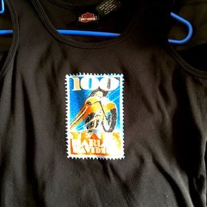 Women’ Harley Davidson 100 Year Anniversary Top Size M